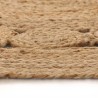 Tapis Design tressé Jute 240 cm Rond 