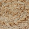 Tapis Design tressé Jute 240 cm Rond 