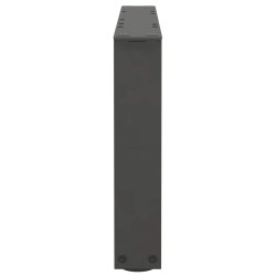 Pieds de table basse en forme de V, 2 pièces, anthracite, 60 x (30-31,3) cm, acier 