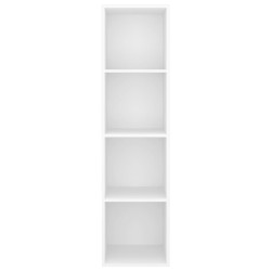 Meuble TV mural Blanc 37x37x142,5 cm Bois d’ingénierie 