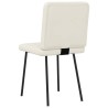 Chaises à manger lot de 4 Crème Velours 