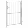 Portail de jardin 100x150 cm acier inoxydable 