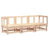 Salon de jardin 3 pcs bois massif de pin 