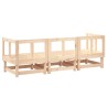 Salon de jardin 3 pcs bois massif de pin 