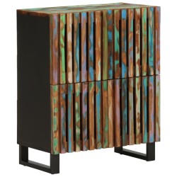 Buffet 60x34x75 cm bois d'acacia massif 