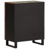 Buffet 60x34x75 cm bois d'acacia massif 