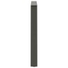 Pieds de table à manger en forme de V, 3 pièces, anthracite, 100 x (72-73,3) cm, acier 