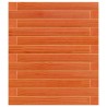 Jardinière cire marron 90x40x46 cm bois de pin massif 