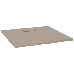 Receveur de douche SMC Marron 90x80 cm 
