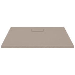 Receveur de douche SMC Marron 90x80 cm 