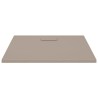 Receveur de douche SMC Marron 90x80 cm 