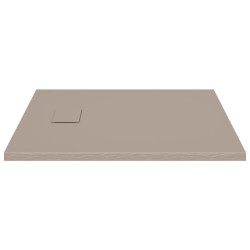 Receveur de douche SMC Marron 90x80 cm 