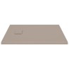 Receveur de douche SMC Marron 90x80 cm 