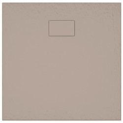 Receveur de douche SMC Marron 90x80 cm 