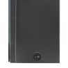 Armoire de salle de bain à miroir LED gris 80x12x68 cm 