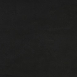 Tête de lit avec oreilles Noir 183x16x118/128 cm Velours 