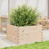 Jardinière 80x80x46 cm bois de pin massif 