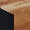Tables de chevet 2 pcs 40x33x46 cm Bois d'acacia massif 