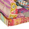 Coussin de canapé palette Multicolore Tissu Patchwork  