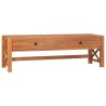 Meuble TV avec tiroirs 120x40x45 cm bois de teck solide 