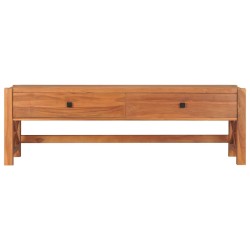 Meuble TV avec tiroirs 120x40x45 cm bois de teck solide 