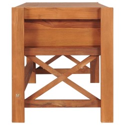 Meuble TV avec tiroirs 120x40x45 cm bois de teck solide 