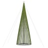 Sapin de Noël à LED 1544 LED blanc chaud 500 cm 