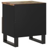 Tables de chevet 2 pcs Bois de récupération et d'ingénierie 