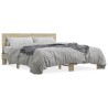 Cadre de lit sans matelas chêne sonoma 150x200 cm 