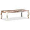 Table basse Bois massif 110x60x35 cm 