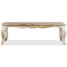 Table basse Bois massif 110x60x35 cm 