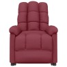 Fauteuil inclinable Rouge bordeaux Tissu 