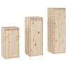 Meubles TV 3 pcs Bois massif de pin 