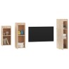 Meubles TV 3 pcs Bois massif de pin 