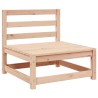 Salon de jardin 3 pcs bois massif de pin 