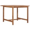 Table à dîner de jardin 110x110x75 cm Bois massif de teck 