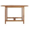 Table à dîner de jardin 110x110x75 cm Bois massif de teck 