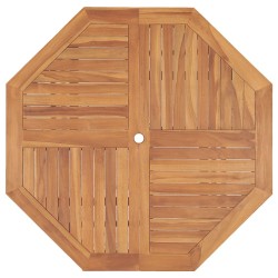 Table à dîner de jardin 110x110x75 cm Bois massif de teck 