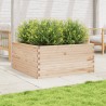 Jardinière 100x100x46 cm bois de pin massif 