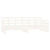 Lit coulissant sans matelas blanc 2x(90x190) cm 