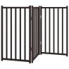 Barrière pour chien pliable 3 panneaux 150 cm bois sapin massif 