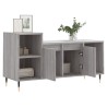 Meuble TV Sonoma gris 100x35x55 cm Bois d'ingénierie 