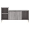 Meuble TV Sonoma gris 100x35x55 cm Bois d'ingénierie 