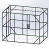 volièreAnthracite 302x208x214 cm Acier 