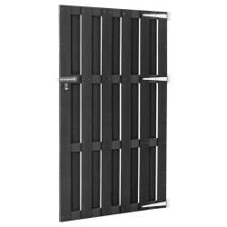 Portillon WPC 100x180 cm Gris 