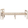 Lit pour personne âgée avec tête de lit sans matelas 90x190 cm 