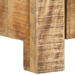 Meuble TV 110x30x40 cm Bois de manguier brut 