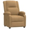 Fauteuil inclinable Marron Velours 