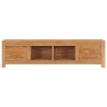 Meuble TV 115x30x35 cm bois de teck massif 
