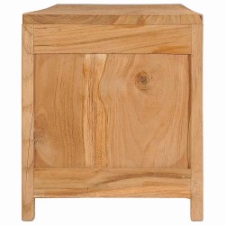 Meuble TV 115x30x35 cm bois de teck massif 